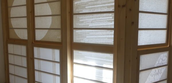 portes Japonaise en papier